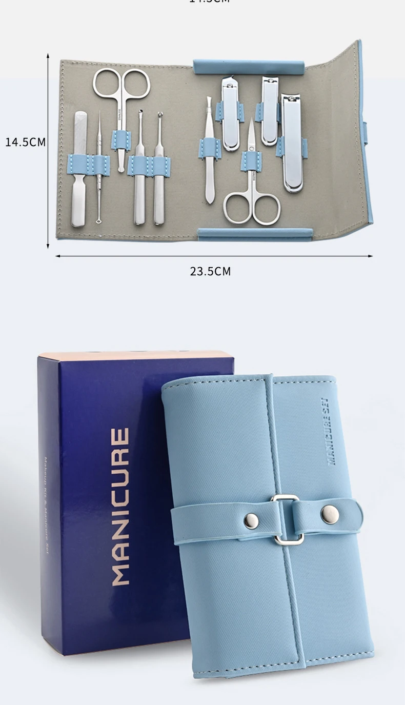 product factory made popular beauty set custom logo professional pedicure kit manicure set-7