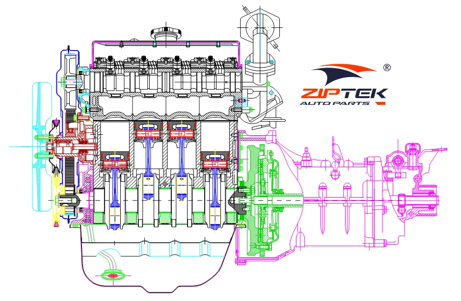 DL-56エンジンと22x10プロペラ Original Quality 0.8L 462 Carburetor Engine Assembly for Suzuki