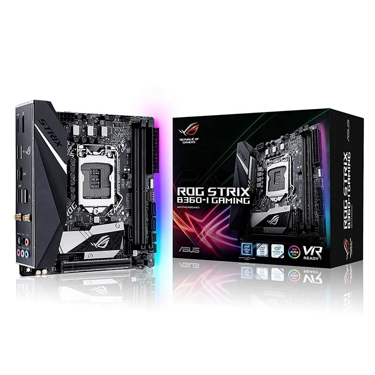 Asus Rog Strix B360 I Mini Itx Gaming Motherboard, Lga 1151, 32gb Ddr4