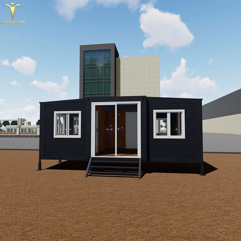 Modern Folder Foldable 40ft Container House Kuwait Shipping Expandable