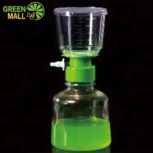 PES Vacuum Filter Storage Bottle System Sterile Filtration Device Filter Units 500ml Laboratory Filters