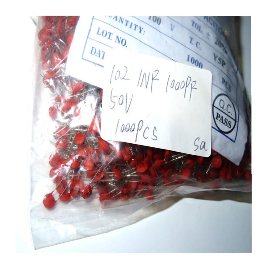 Multifunctional Ceramic Capacitor ceramic capacitor 102 1NF 1000PF 50V for