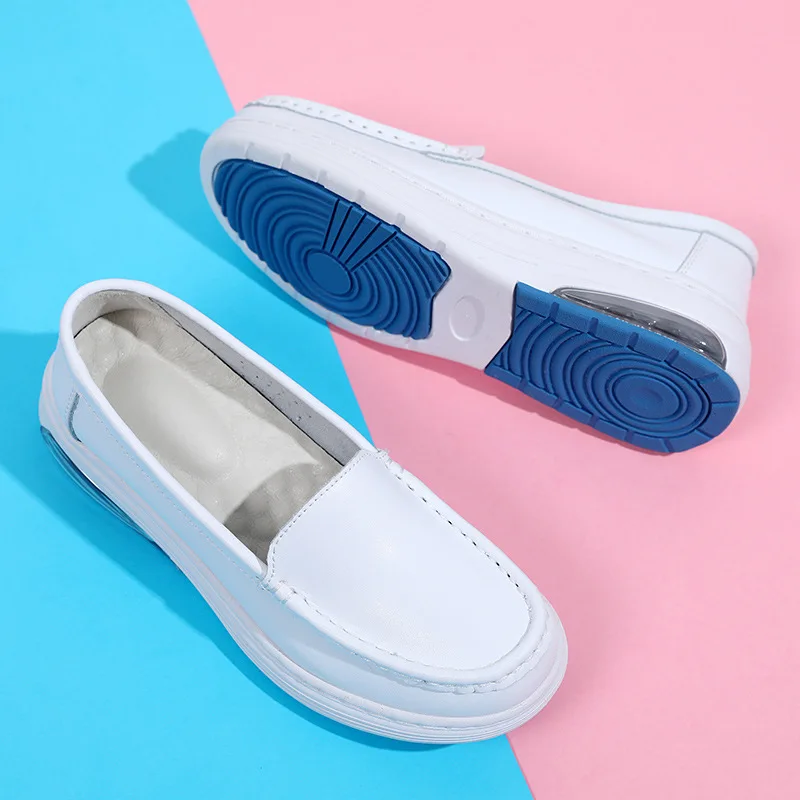 Women's Nursing Shoes for Hospital Comfortable Anti-slip Ventilate Lightweight Waterproof Work Nurse Shoe Healthcare Footwear