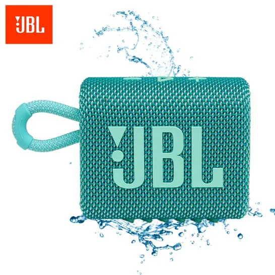 JBL Go 3 Portable Mini Wireless Speaker Waterproof Dustproof for Outdoor Use USB/WiFi Communication Battery Powered FM Feature