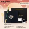 Green Black gift box for notebooks
