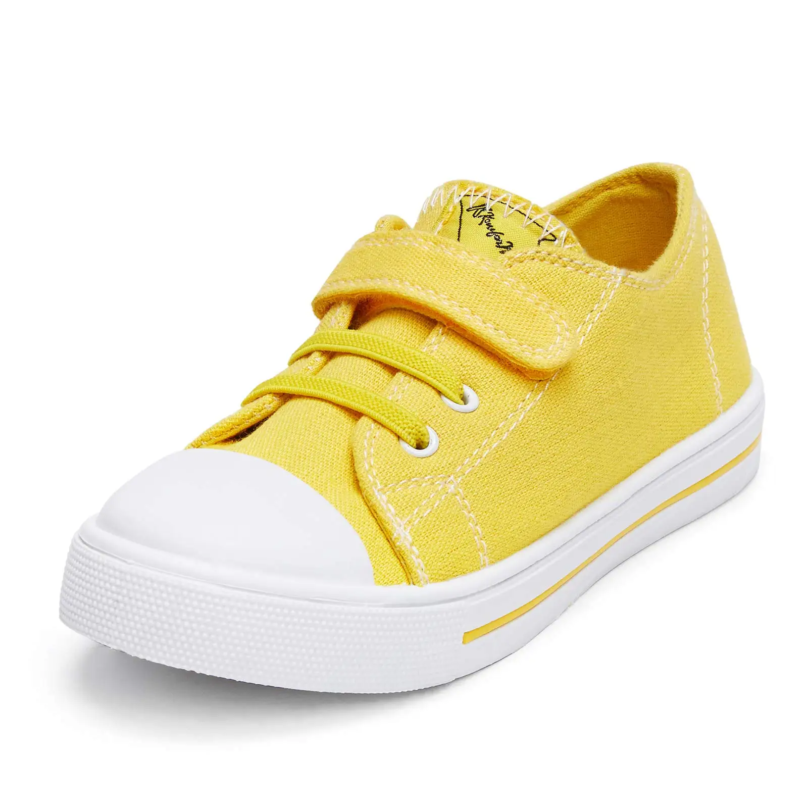 HOOk&LOOP Canvas Shoes Fabric Strap Children Casual Toddler Little Kid Walking Canvas Shoes