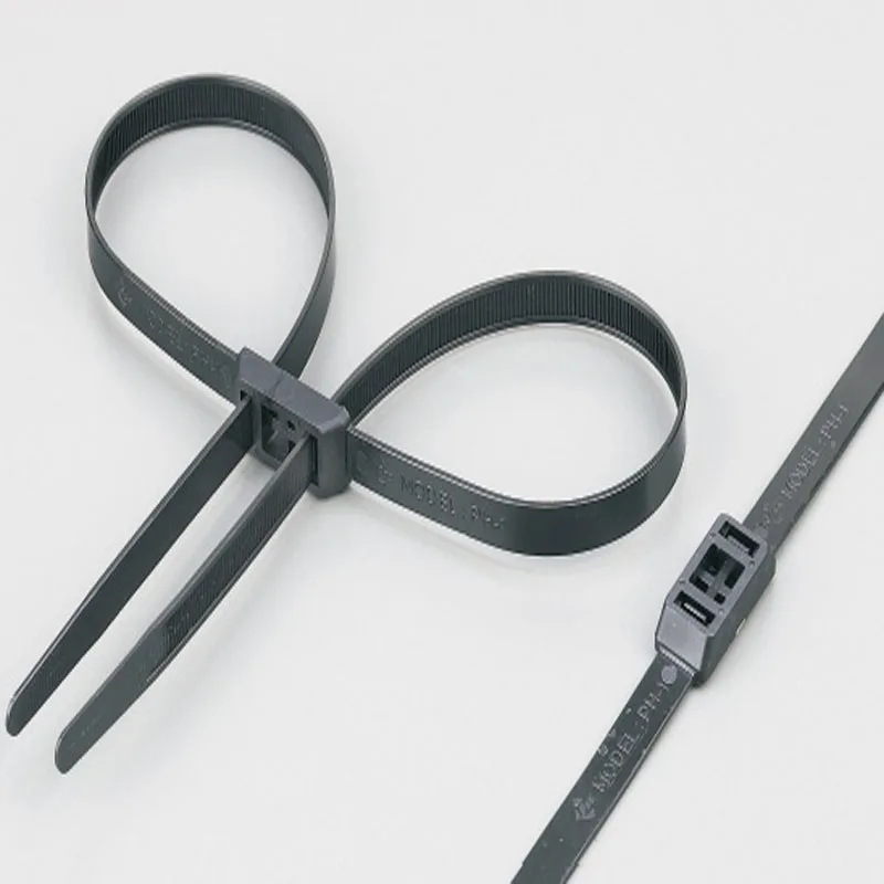 Plastic Double Buckle Self-locking Nylon Cable Ties