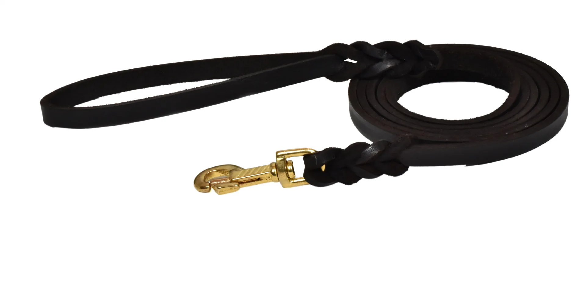 Braided Canine K9 Running Training Strap Real Leather Dog Leash For German Shepherd Buy