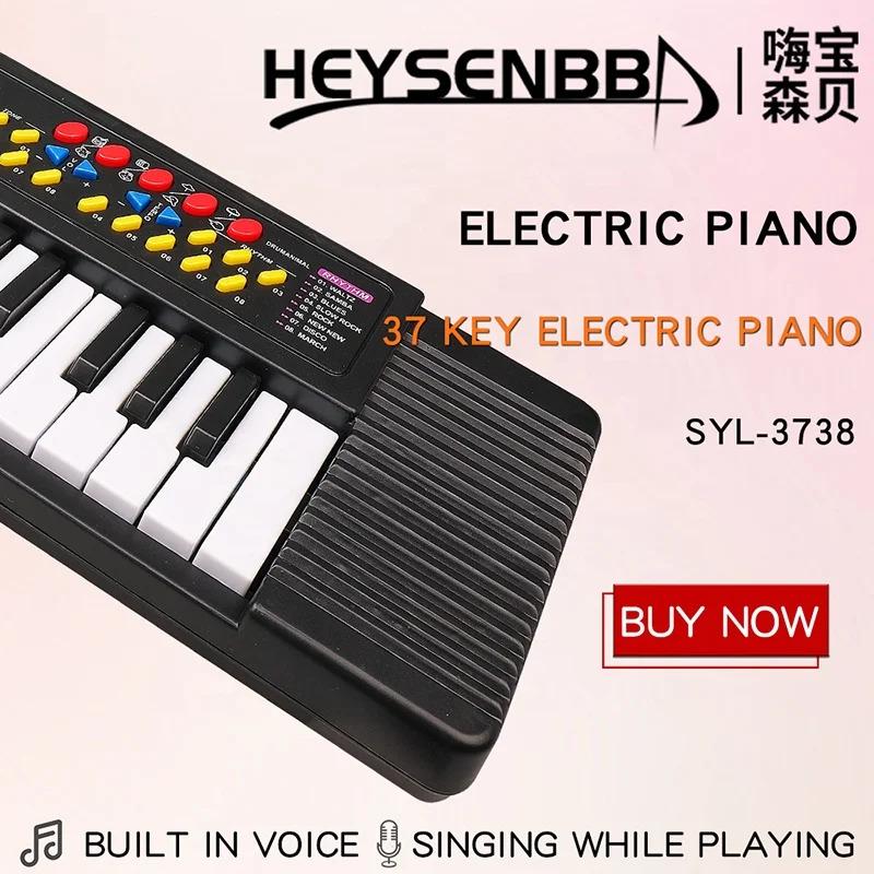 NIERBO Clavier de piano électronique 37 touches avec microphone, piano électrique portable pour enfants, mini clavier de piano pour enfants débutants en musique | Best Buy Canada NIERBO Clavier de piano électronique 37 touches avec microphone, piano électrique portable pour enfants, mini clavier de piano pour enfants débutants en musique | Best Buy Canada