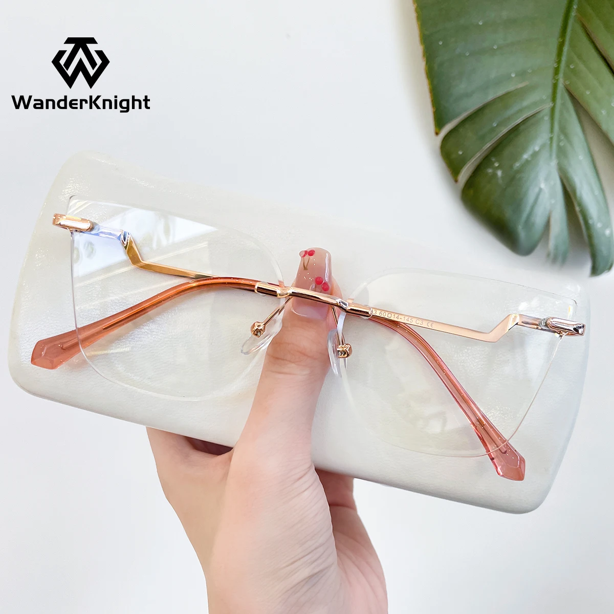 Eye Glasses Rimless Glasses Wholesale 80814 Wholesale Pure