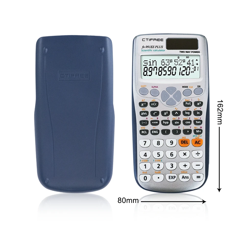 991 Es Plus Calculator 240 Functions New Hot Selling Education Calculadora Cientifica Student Scientific Calculator Fx 991 MS