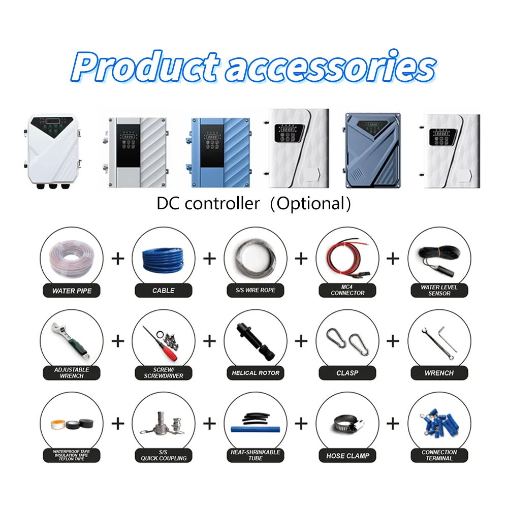 带面板高压太阳能钻孔泵组的太阳能水泵,直流电压不锈钢太阳能供电