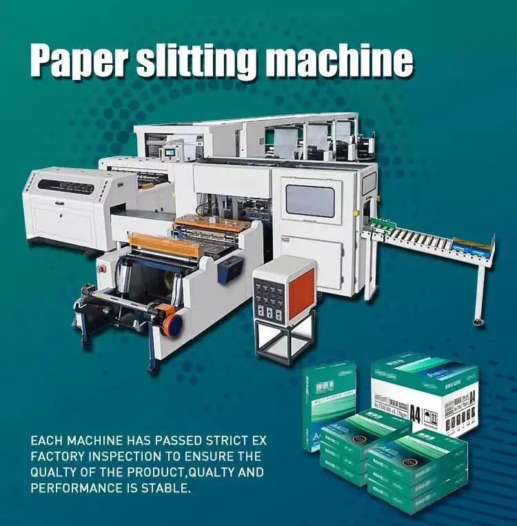 A4 Paper Cutting And Packing Machine Tissue Paper Cutting Machine Buy