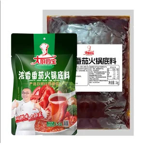 Authentic Tomato Broth Seasoning No Spicy Hot Pot Soup Mix Condiment for Ramen Soup Packaged in a Bag