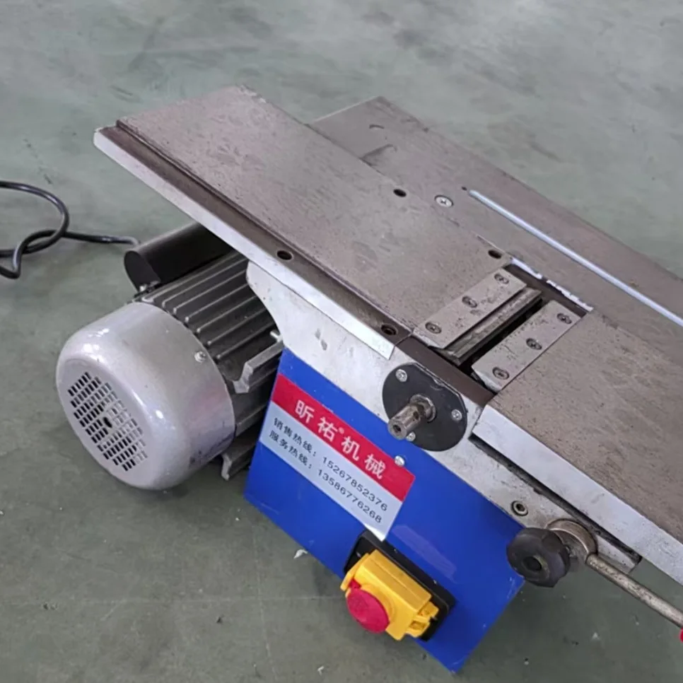 TK 200mm Woodworking Wood Bench Multiple Use Combined Multifunctional Table Circular Saw Planer Jointer Driller Milling Machine