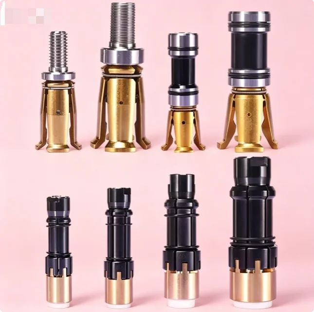 TEBAK BT50 Outer Pull Claw High Precision 4-Petal External Screw Clamp for CNC Milling Spindle