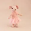 Abito in tulle rosa 13 cm (Maglione rosa)