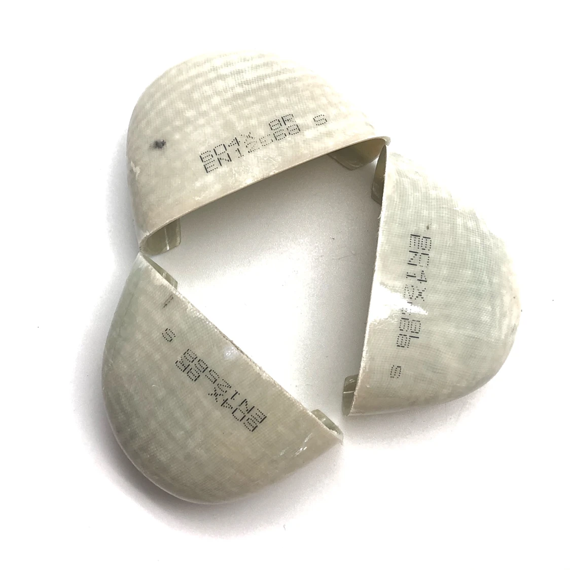 Safety Shoe Inserts Parts Removable Fiberglass Toe Caps Composite Toe