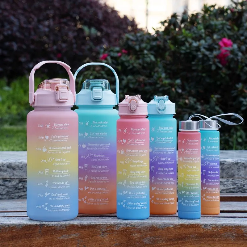 Gym Water Bottle Water Bottles For Women Water Bottle Set Of 3