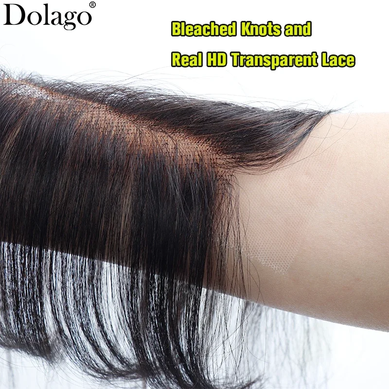 Schweizer HD Lace Bangs Echthaar Fransen Extensions Brasilianisches Echthaar Blunt Cut für Frauen_voghion.com