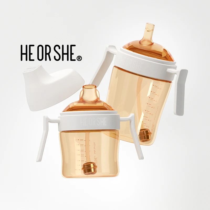 Heorshe Ppsu 210ml 300ml Dental Care Bpa Free Baby Sippy Cup Baby Water