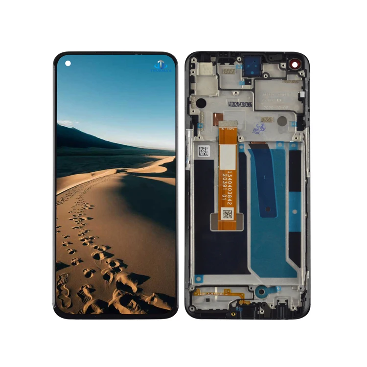 Screen With Frame for OnePlus Nord N10 5G Replacement LCD Display Complete With Digitizer