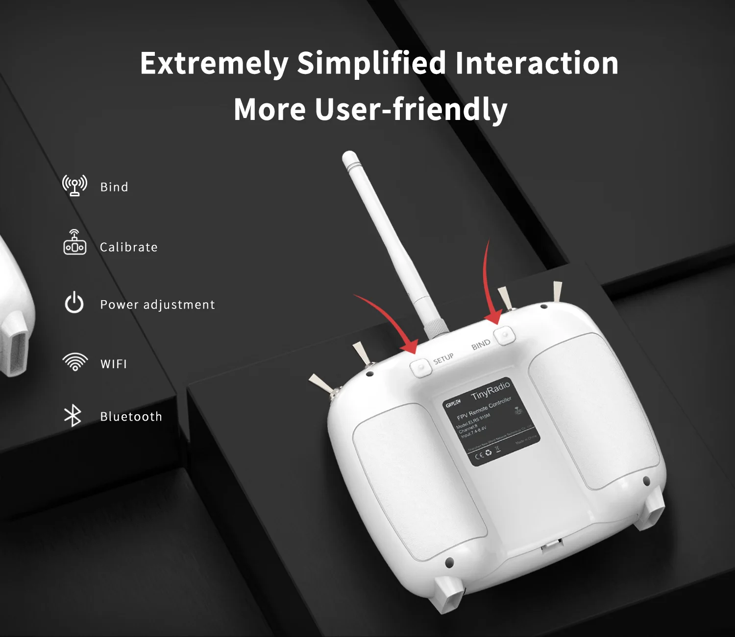 GEPRC TinyRadio ELRS Remote Controller