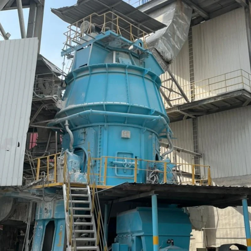 90% New  Cement Clinker Grinding Line SHMS38.4 Vertical Roller Mill 120t/h Capacity AC Motor Ready Ship for Cement