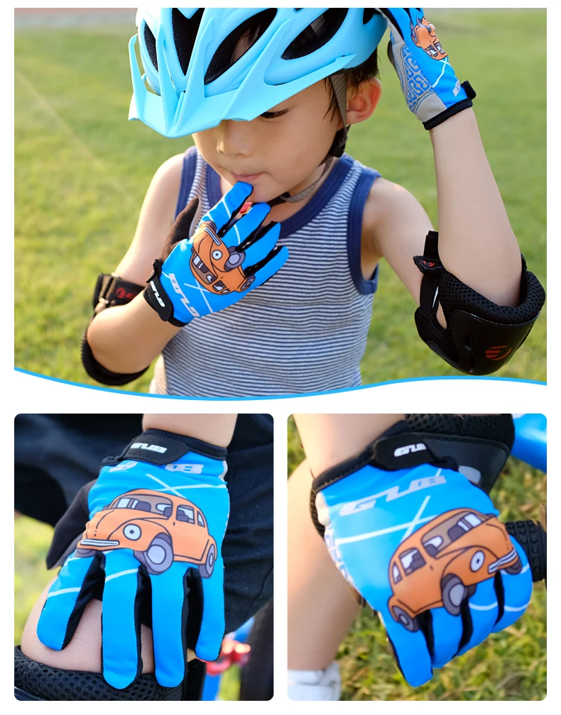 OED ODM Fashion Children Mountain Bike Gloves Cycling Bicycle