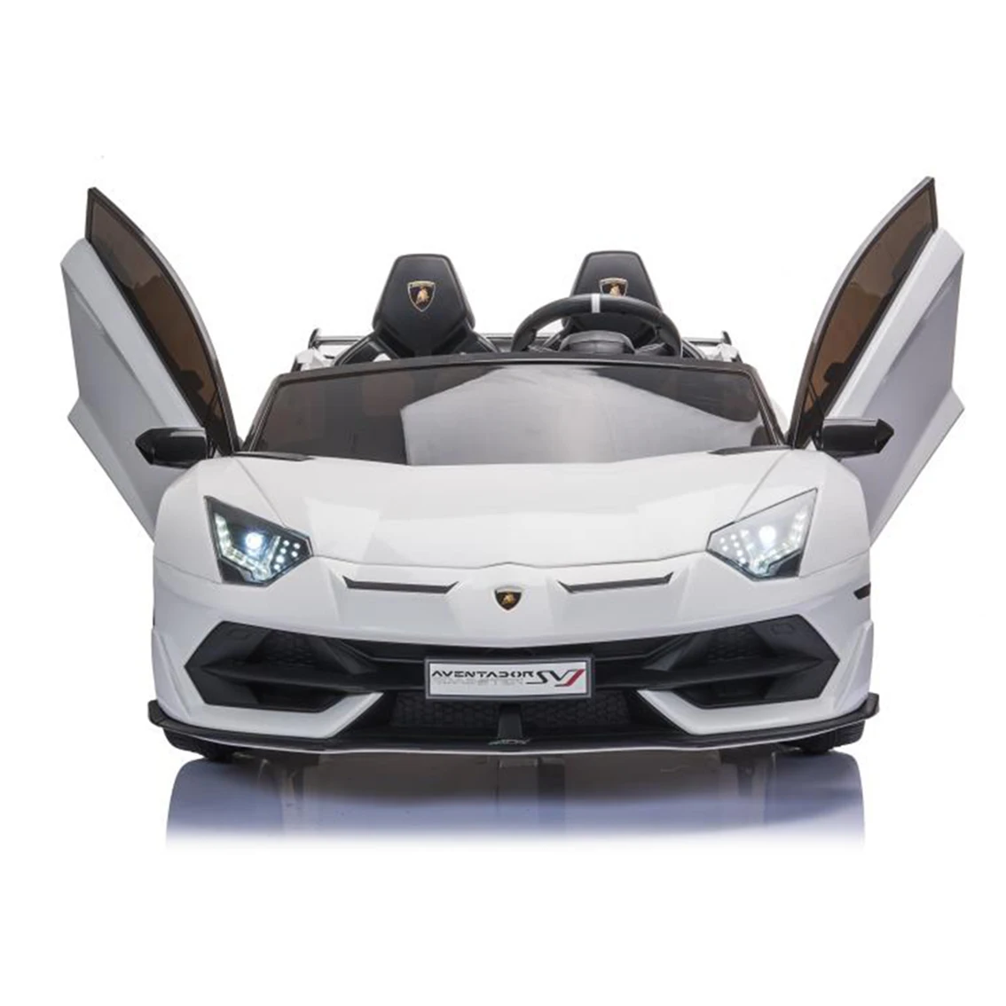 Licensed Lamborghini Aventador Svj Two Seat Electric Car For Kids 3 8 Years  Old - Buy 12v Electric Kids Car,Lamborghini Child Ride On Car,Two Seats  Children Electric Ar Product on 