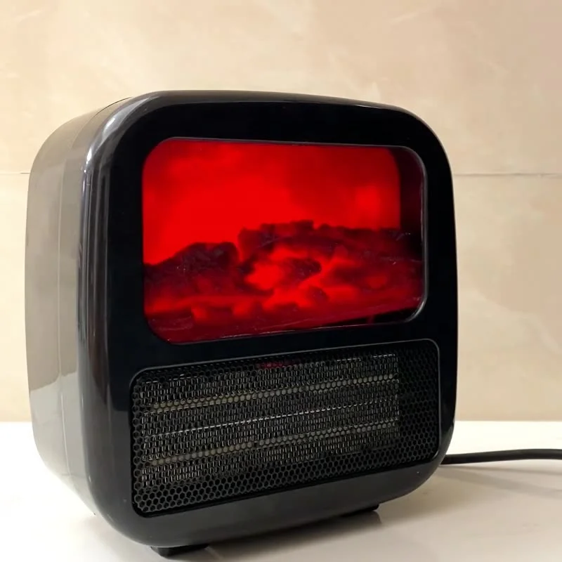 Simulation Flame Heater Office Home Heater Energy-saving Energy-saving Heater Intelligent Speed Heat Electric Fireplace 2