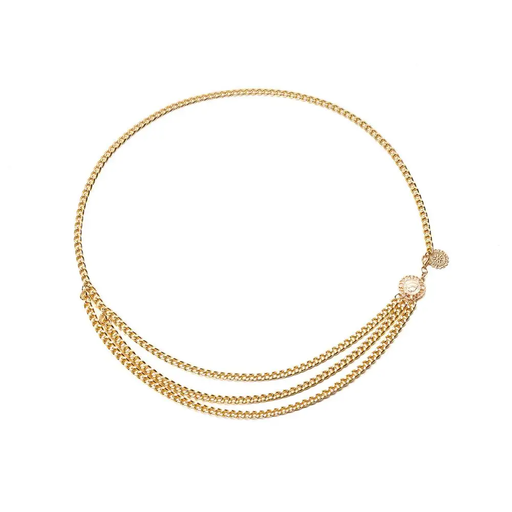 Saije Beauty Fashion Gold Alloy Body Chain - Adjustable  display picture 2