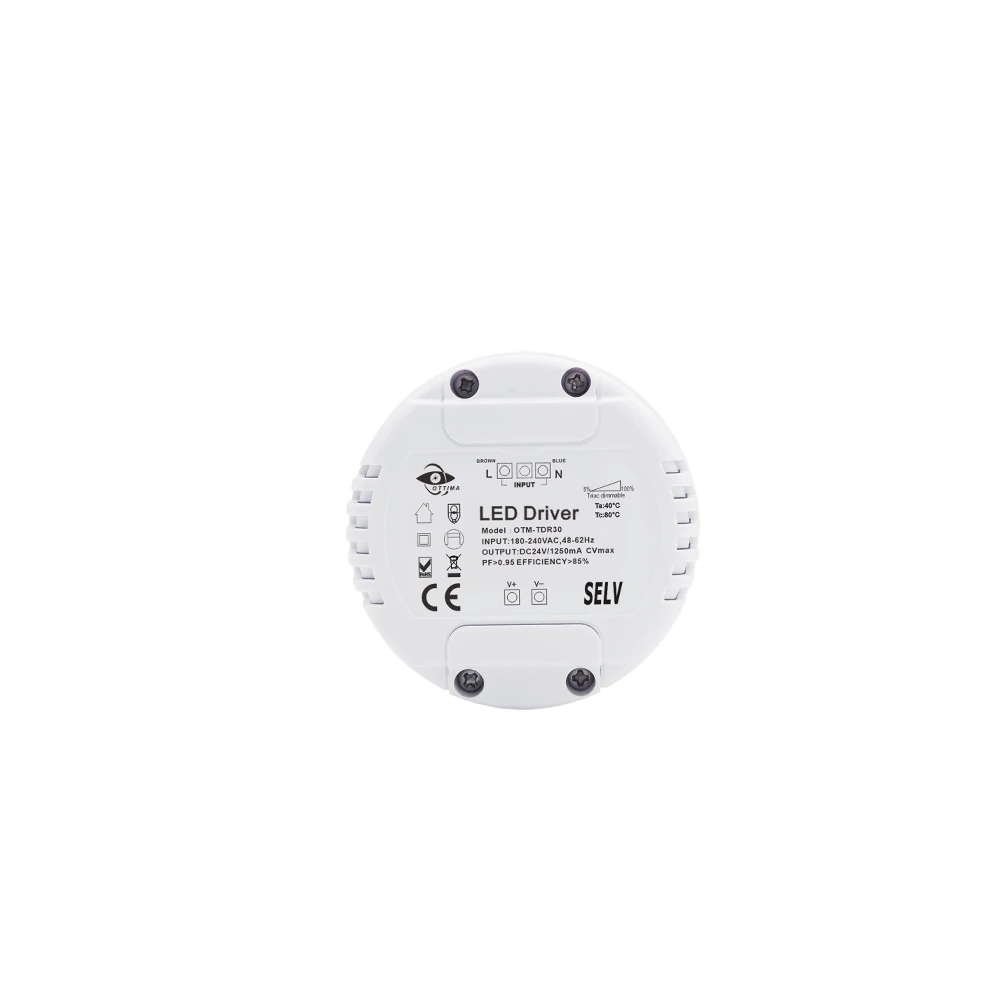 Shenzhen Ottima Electronics Ip20 Triac Constant Voltage 30wdc Output Led Driver
