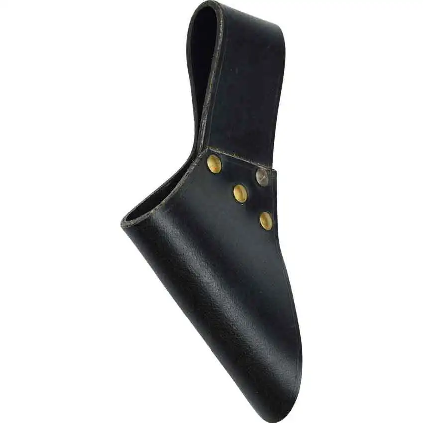 Sword Frog Holster Handmade Fixing Tool Belt Tool Holster Hanger Universal PU Leather for Warrior Men Halloween Pirate Costume