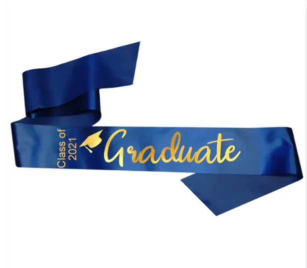 Wholesale 10cm Slit Edge Polyester Satin Ribbon Roll For Graduation ...