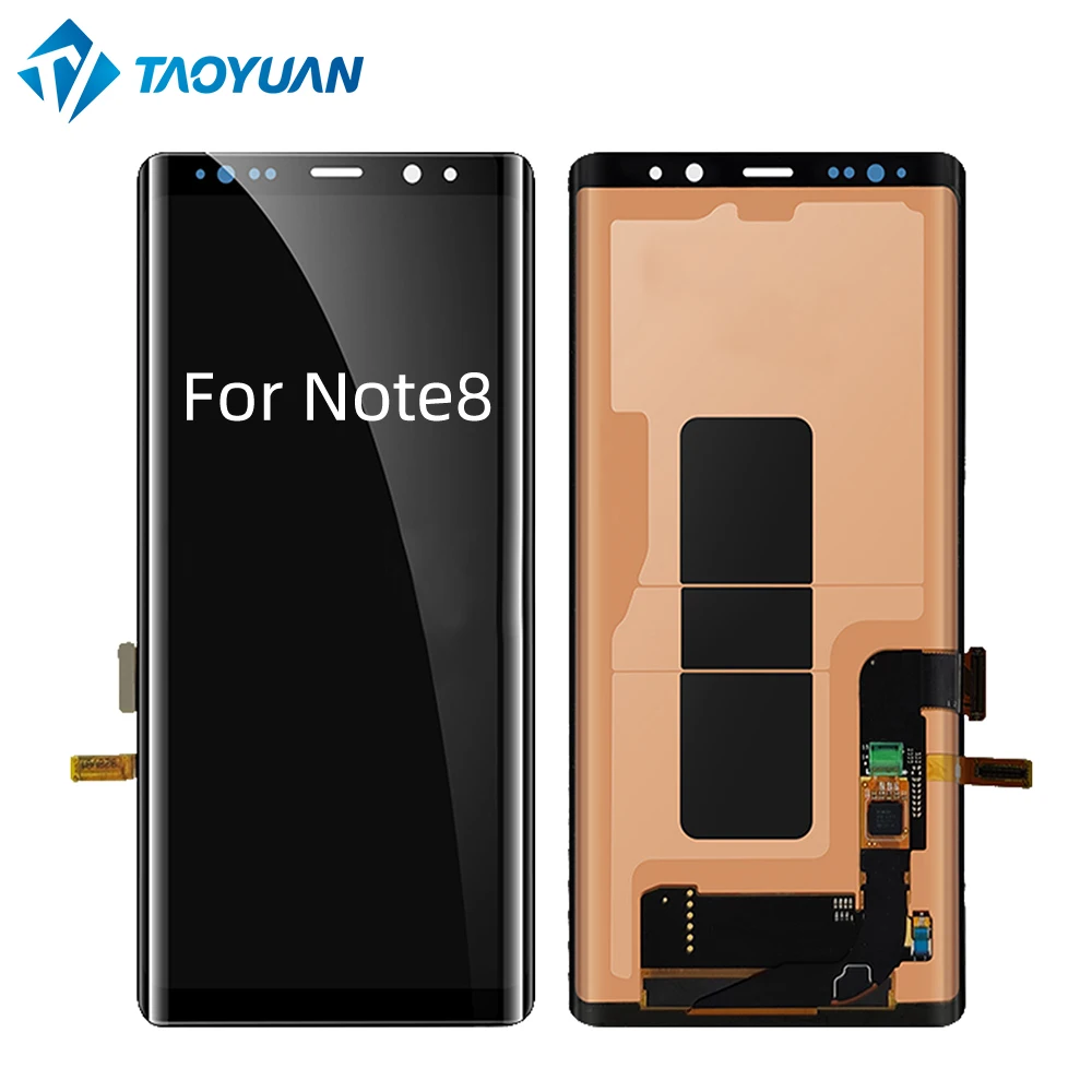 note 8 lcd screen free sample