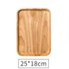 Couleur bois naturel avec finition polie, 25*18*2cm
