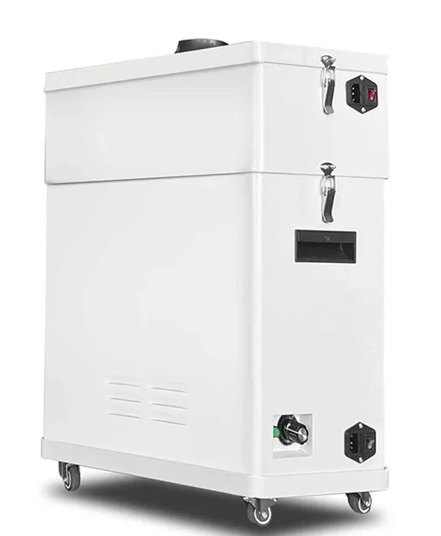 China Factory Waste gas&dust air purifier DTF smoke Extractor for 2/4heads DTF printer supporting used automatic powder shaker