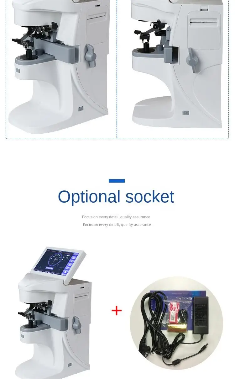Rightway Brand Optometry Optics Instruments Lensometer Auto Digital Lensmeter for Ophthalmology Focimeter