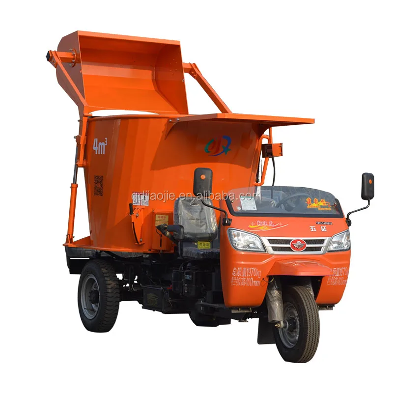 High-Efficient Sheep Cow Cattle TMR Mixing Fodder Feed Wagon Mixer New Condition for Retail Farm Industries Diesel Engine Motor