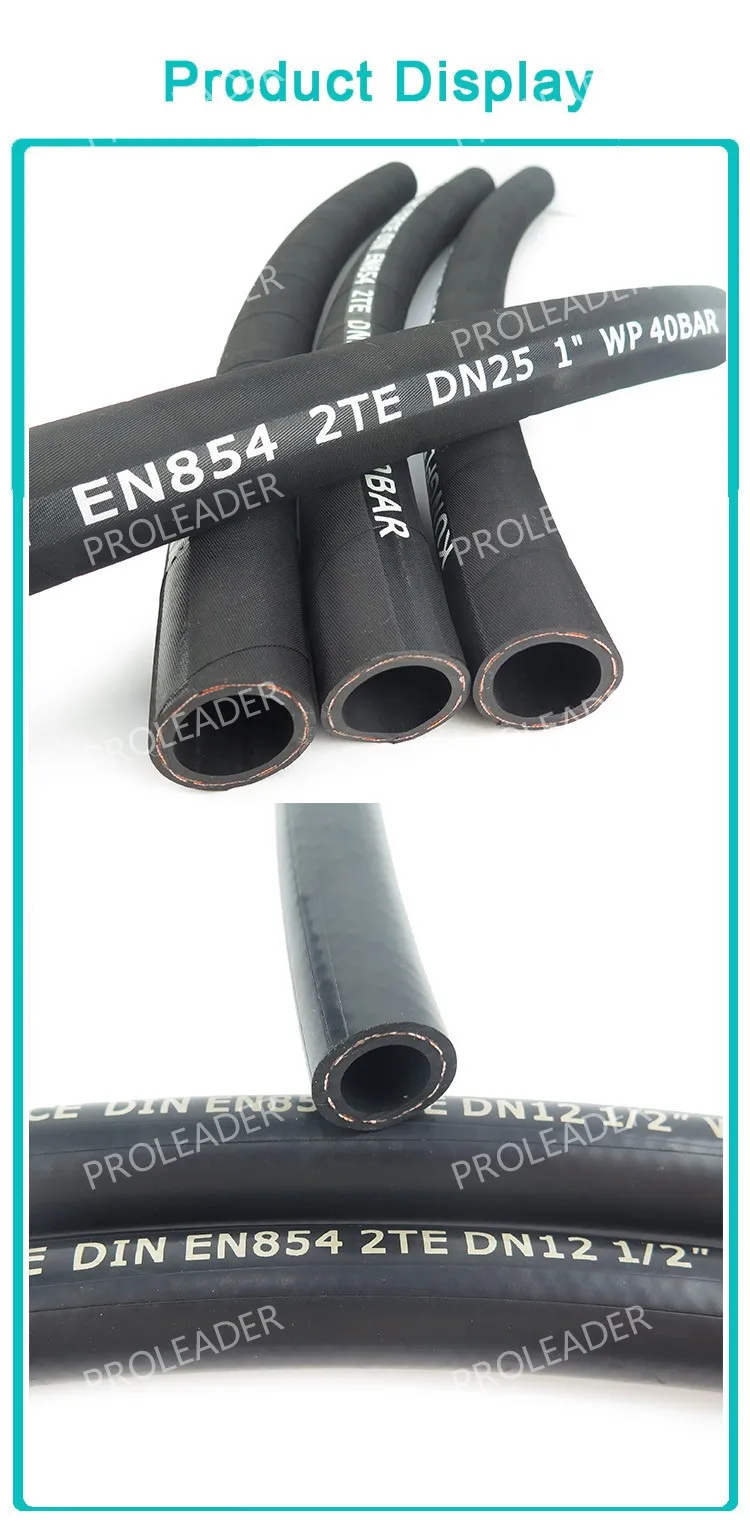 EN 854 2TE High Pressure Hydraulic Hose - OEM Manufacturer