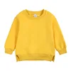 Yellow Toddler Baby Boy Girl Crewneck Sweatshirt