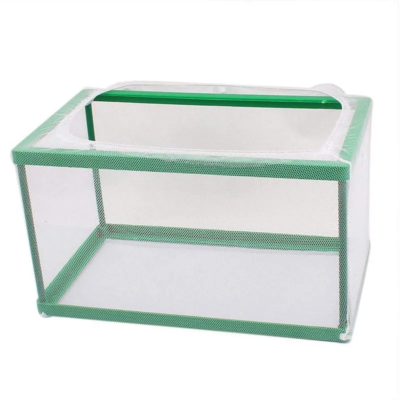 Pawfly Fish Tank Breeder Net Aquarium Fish Breeder Box With Nylon Mesh