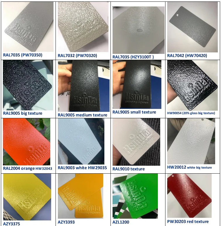 Super Durable RAL 7016 Matt Epoxy Polyester Powder Coating Spray Paint for Metal Fabrication