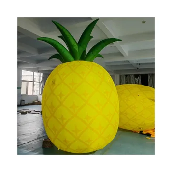 inflatable Verypopular Fruit Yellow Pineapple Mascot For Outdoor Sale Advertising Show
