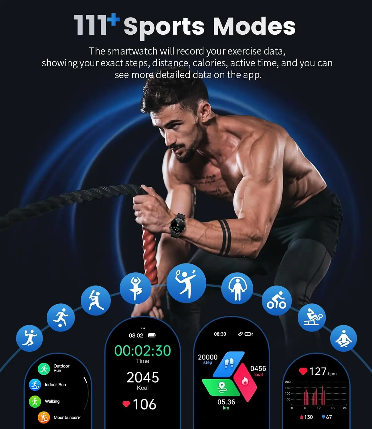 Smart Fitness Smart Watch Yang Boleh Jawab Call ST15 Smart Watches - Main Image