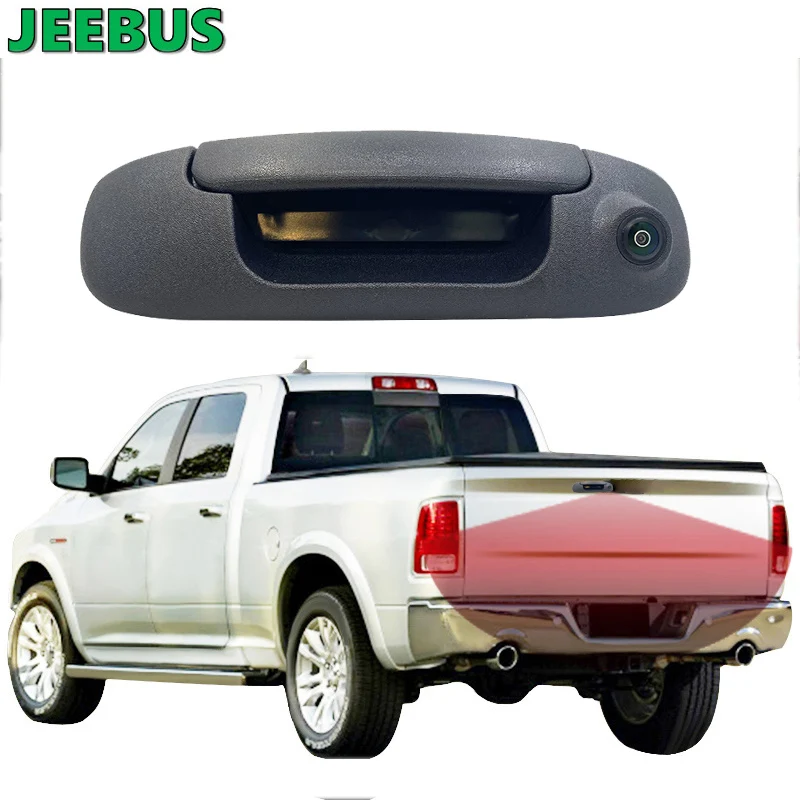 HD Night Vision Backup Car Reversing Camera with Tailgate Handle for Dodge Ram 2002-2008