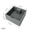 Caja de silicona para virutas (gris)