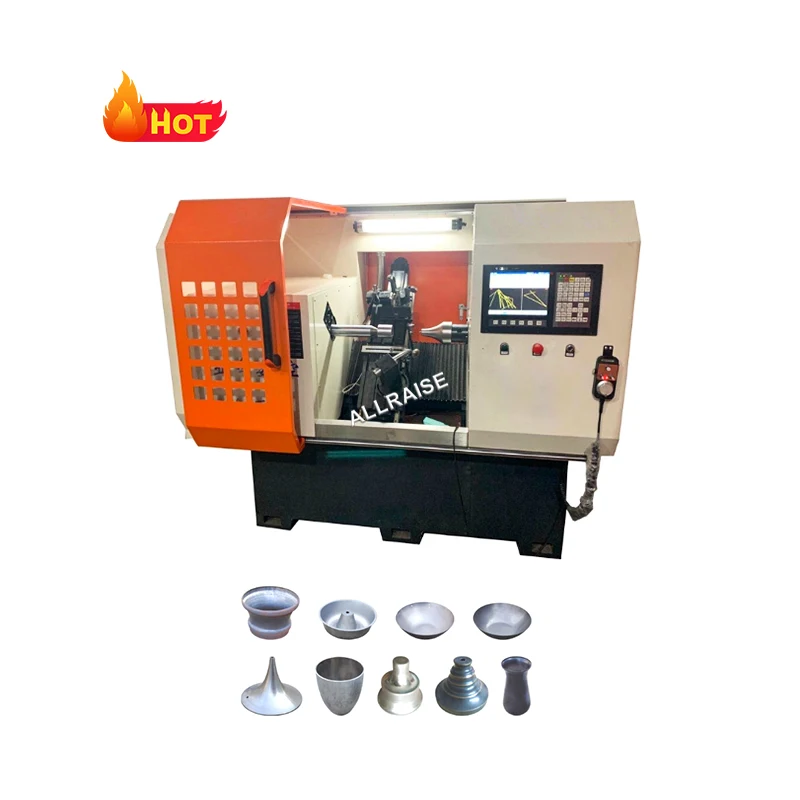 CNC Cylinder Pan Metal Spinning Forming Lathe Machine Automatic Aluminum Pot Copper Tube CNC Metal Spinning Machine for Copper