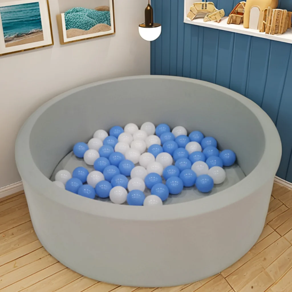 High Density Foam Ball Pits Customized Compressed Foam Ball Pit Funny Round Pit Kids Playing Soft Ball Pool